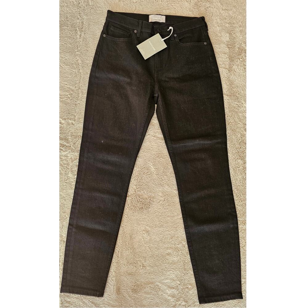 Everlane The High Rise Skinny Jean Black Denim NWT New Womans Sz 29